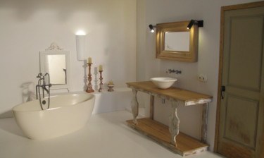 Design intitulada "baño hotel rural 0" por Francisco Del Pozo Parés, Obras de arte originais, Mobília