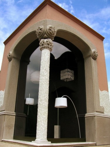 Sculpture intitulée "escaparate lámapras…" par Francisco Del Pozo Parés, Œuvre d'art originale