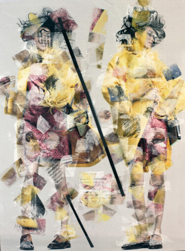 Compo 1.4 Collages titled "Compo 1.4" by Mino, Original Art, Collages