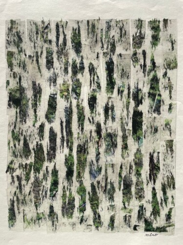 Collages intitulée "Nature 8" par Mino, Œuvre d'art originale, Collages