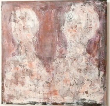Painting titled "couple.jpg" by Monique Savy, Original Artwork