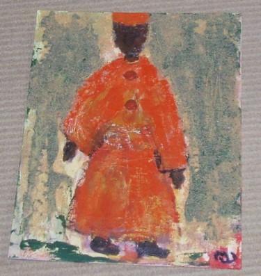 Peinture intitulée "Birman" par Monique Savy, Œuvre d'art originale