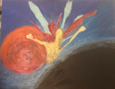 Painting titled "energie de vie.jpg" by Monique Savy, Original Artwork, Acrylic