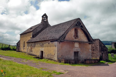 Photography titled "Église de Braux" by Miodrag Aubertin, Original Artwork