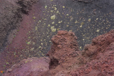 Photographie intitulée "Etna - Cratère Silv…" par Miodrag Aubertin, Œuvre d'art originale