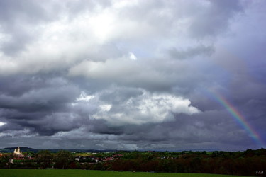 Fotografia intitulada "Arc en ciel 14" por Miodrag Aubertin, Obras de arte originais