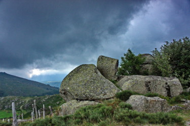 Fotografia intitolato "le Mont Lozère" da Miodrag Aubertin, Opera d'arte originale, Fotografia non manipolata