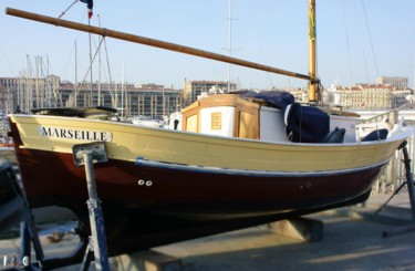 Photographie intitulée "vieux port de marse…" par Miodrag Aubertin, Œuvre d'art originale