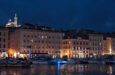 Photographie intitulée "Vieux Port de  Mars…" par Miodrag Aubertin, Œuvre d'art originale