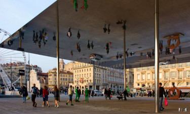 Photographie intitulée "Miroir géant sur le…" par Miodrag Aubertin, Œuvre d'art originale