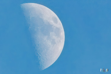 Photography titled "La lune 06" by Miodrag Aubertin, Original Artwork, Digital Photography