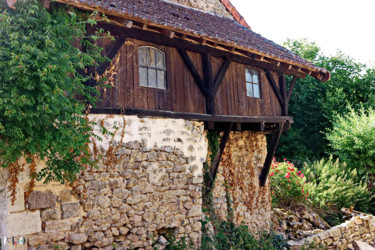 Photographie intitulée "Maison de Flée 02" par Miodrag Aubertin, Œuvre d'art originale, Photographie numérique