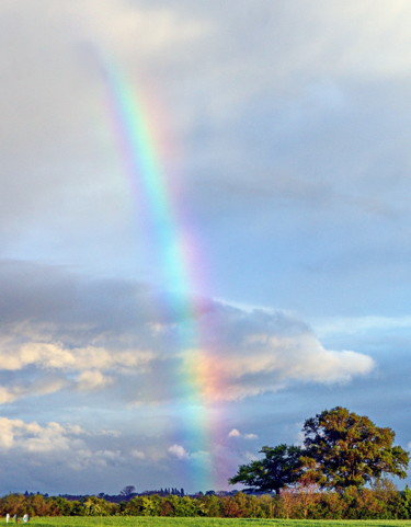 Photographie intitulée "Arc en ciel" par Miodrag Aubertin, Œuvre d'art originale