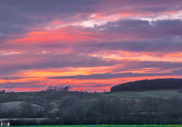 Fotografie mit dem Titel "coucher de soleil 33" von Miodrag Aubertin, Original-Kunstwerk