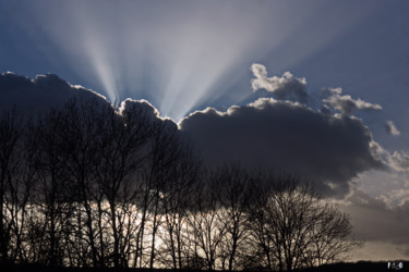 Photographie intitulée "nuage 45" par Miodrag Aubertin, Œuvre d'art originale