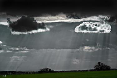 제목이 "nuages 46"인 사진 Miodrag Aubertin로, 원작