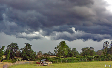 Photography titled "entre ciel et terre…" by Miodrag Aubertin, Original Artwork