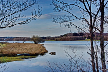 Photographie intitulée "Lac de Saint-Agnan" par Miodrag Aubertin, Œuvre d'art originale