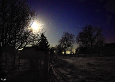 Fotografie mit dem Titel "Clair de lune 16" von Miodrag Aubertin, Original-Kunstwerk