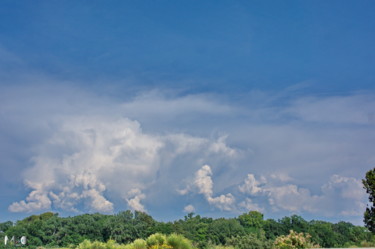 Fotografia intitulada "Nuages 48" por Miodrag Aubertin, Obras de arte originais