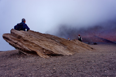 Photographie intitulée "Etna - Cratère Silv…" par Miodrag Aubertin, Œuvre d'art originale