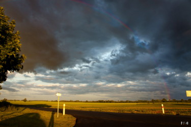 Photographie intitulée "Arc en ciel 07" par Miodrag Aubertin, Œuvre d'art originale