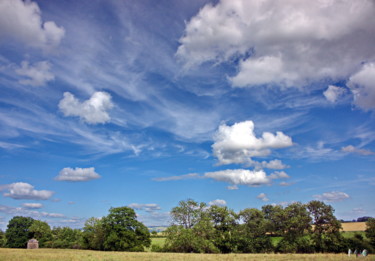 Fotografie getiteld "Nuages 90" door Miodrag Aubertin, Origineel Kunstwerk