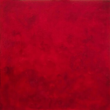 Malerei mit dem Titel "N°4 Red" von Mira Pürschel, Original-Kunstwerk, Acryl