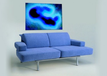 Painting titled "Cosmic Cloud" by Mirabella, Original Artwork