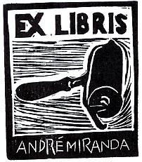 Artes digitais intitulada "EX LIBRIS - André M…" por André De Miranda, Obras de arte originais