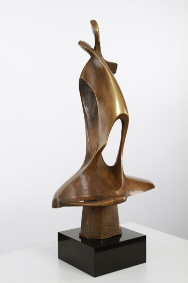 Скульптура под названием ""Duet"" - Mircea Puscas, Подлинное произведение искусства, Бронза