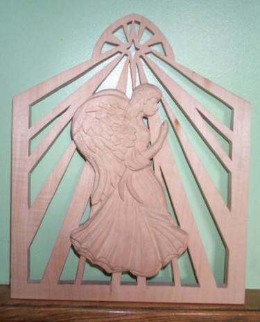 「ange」というタイトルの彫刻 Mirèoによって, オリジナルのアートワーク