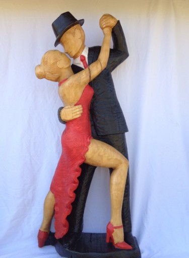 Skulptur mit dem Titel "TANGO" von Mirèo, Original-Kunstwerk