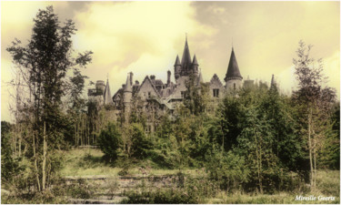 Photographie intitulée "Château abandonné" par Mireille Geerts, Œuvre d'art originale