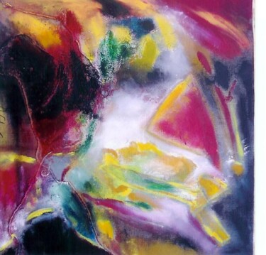 Peinture intitulée "Tauro abstract I" par Mireille Gratier De Saint Louis, Œuvre d'art originale, Huile
