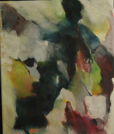Peinture intitulée "ETE A GAILLAC 2" par Mireille Matricon, Œuvre d'art originale, Huile
