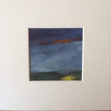 Peinture intitulée "34- petit abstrait" par Mireille Matricon, Œuvre d'art originale, Huile