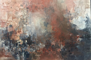 Malerei mit dem Titel "Intuition" von Miri Baruch, Original-Kunstwerk, Öl