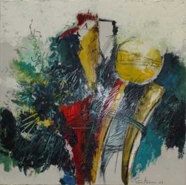 Pittura intitolato "Capricci" da Mirio Citron, Opera d'arte originale, Olio