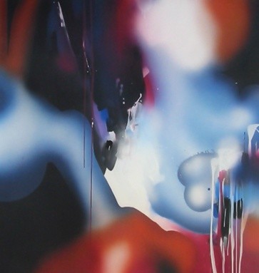 Painting titled "Abstract kitsch 1" by Miroslava Sevcik, Original Artwork