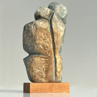 Скульптура под названием "Affection" - Mirjam De Nijs, Подлинное произведение искусства, Камень