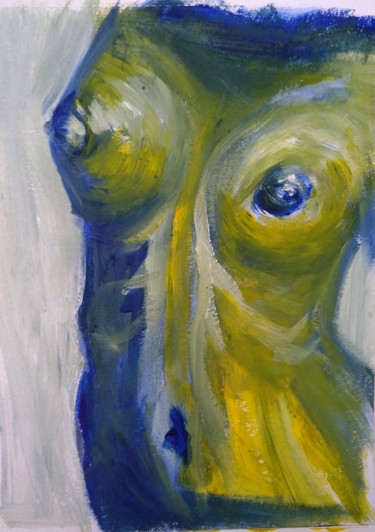 Painting titled "Venere" by Mirlach, Original Artwork, Acrylic