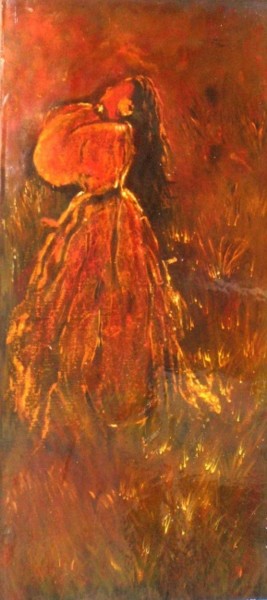 Pittura intitolato "Calin" da Miro, Opera d'arte originale