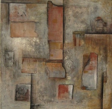 Painting titled "Ruina" by Miro, Original Artwork