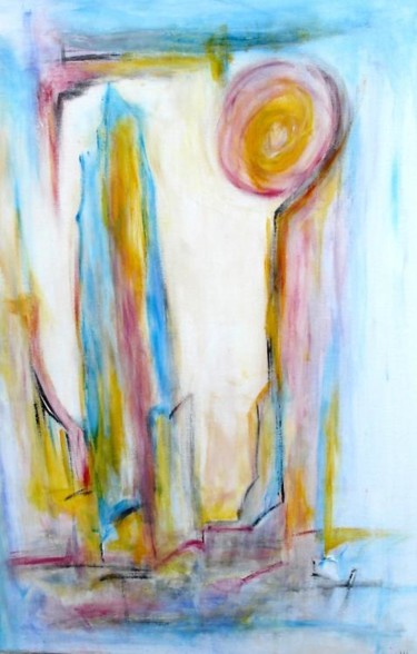 Peinture intitulée "Sans titre 2- Linda…" par Miroir Des Emotions Atelier D'Expression  Issoudu, Œuvre d'art originale