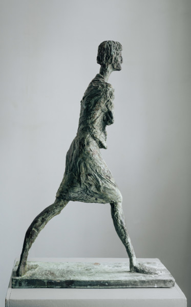 Скульптура под названием "Autumn" - Mironova Olga Gubareva-Mukha Lyudmila, Подлинное произведение искусства, Металлы