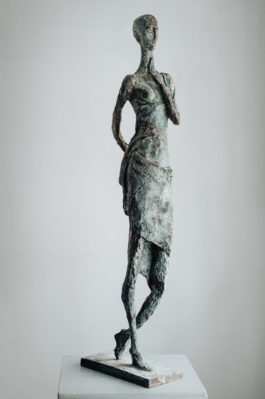 Skulptur mit dem Titel "Style" von Mironova Olga Gubareva-Mukha Lyudmila, Original-Kunstwerk, Metalle