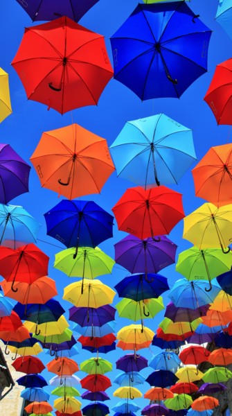 Fotografía titulada "Magical umbrella st…" por Magico110, Obra de arte original, Fotografía digital