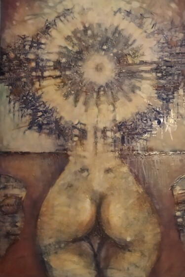 Peinture intitulée "Vibrations" par Mirzak, Œuvre d'art originale, Acrylique