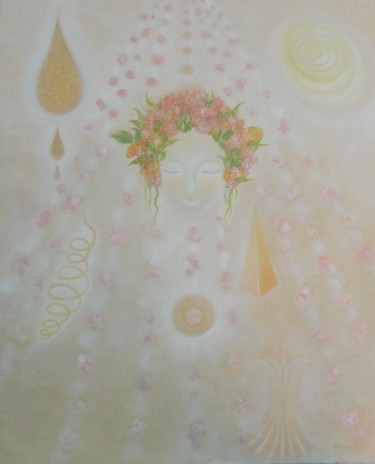 Painting titled "Oneness" by Misako Chida, Original Artwork, Oil